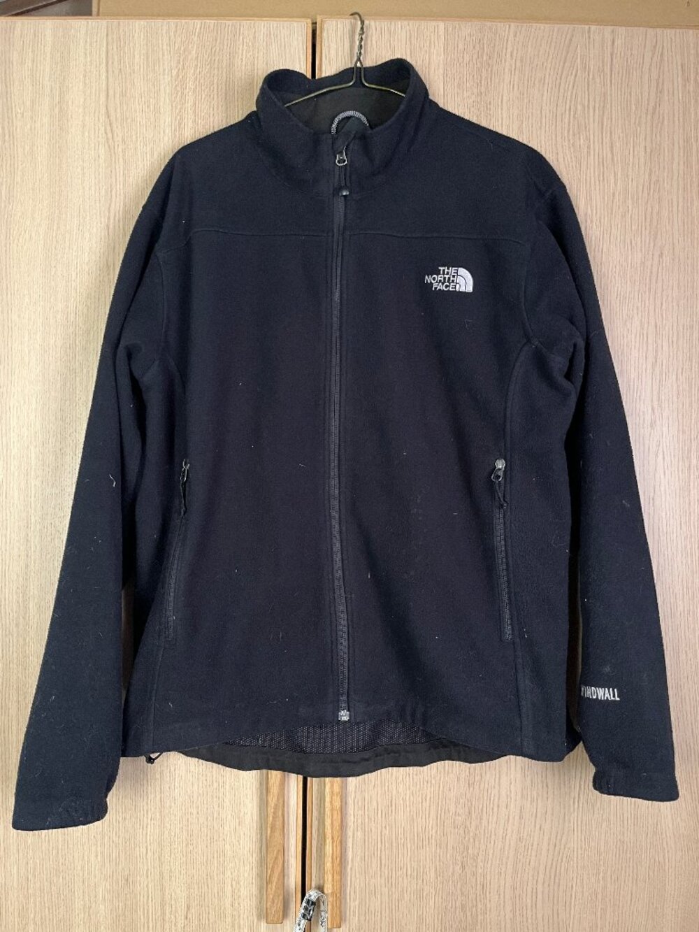 North Face Windwall Fleece Jacket Men's L Black